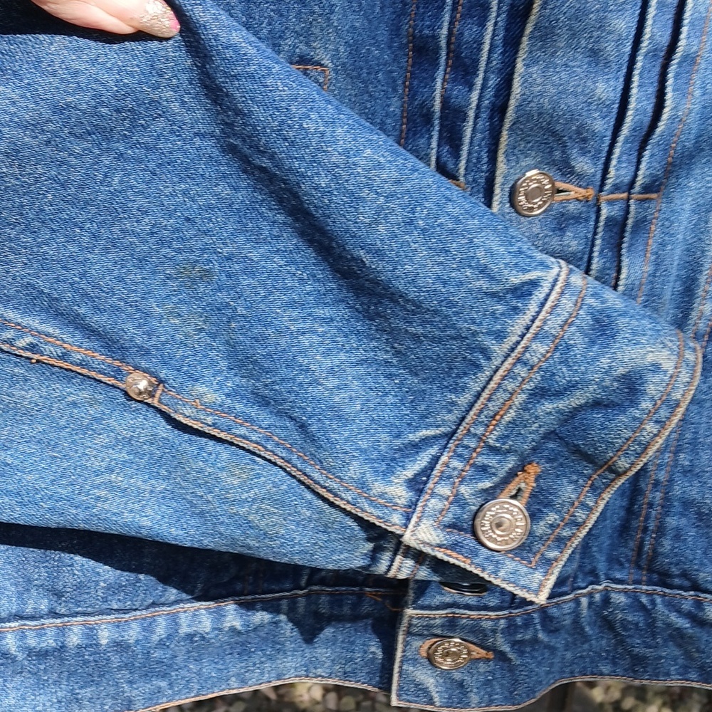 Ralph Lauren women's denim trucker jacket. sz M - Picture 6 of 12